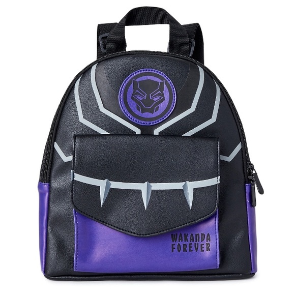🎉HP🎉🆕 MARVEL Black Panther Mini Backpack - Picture 1 of 16